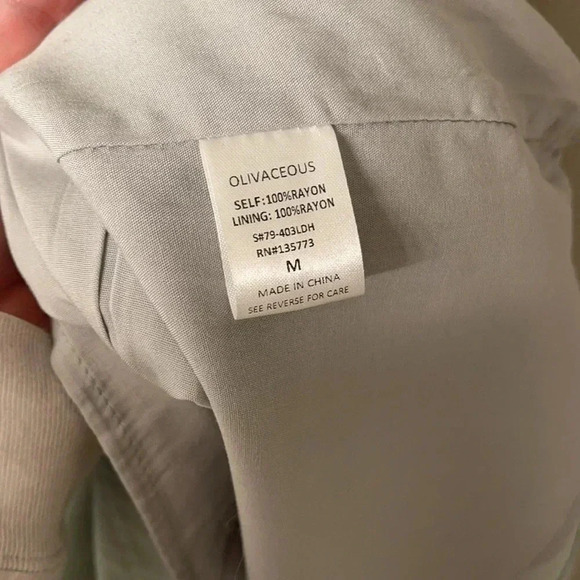 Olivaceous NWT Dress Mint Green Lined Professional Womens Medium Knee Length - Picture 9 of 10